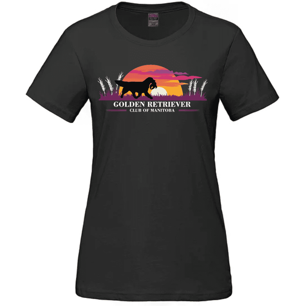 S05611 CSW 24/7 Parkour Ladies' Ring Spun Combed Cotton Crewneck T-Shirt - Black