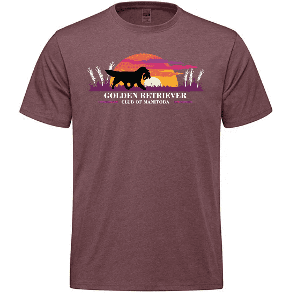 S05650 CSW 24/7 Sprint Adult 50/50 Cotton/Polyester Crewneck T-Shirt - Maroon Heather