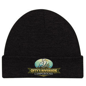 0530M Acrylic Roll Toque - Black