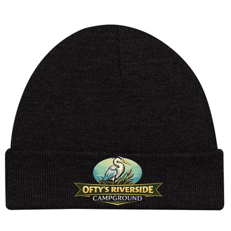 0530M Acrylic Roll Toque - Black