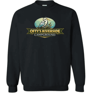 G180 Gildan Heavy Blend Fleece Crew Sweatshirt - Black