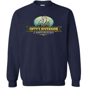 G180 Gildan Heavy Blend Fleece Crew Sweatshirt - Navy