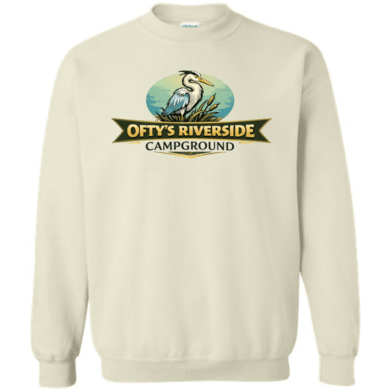 G180 Gildan Heavy Blend Fleece Crew Sweatshirt - Sand