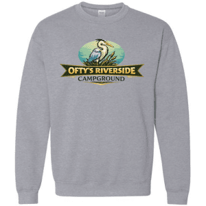 G180 Gildan Heavy Blend Fleece Crew Sweatshirt - Sport Grey