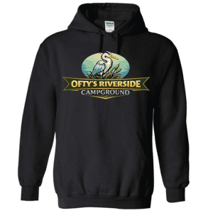 G185 Gildan Heavy Blend 8 oz., 50/50 Hooded Sweatshirt - Black
