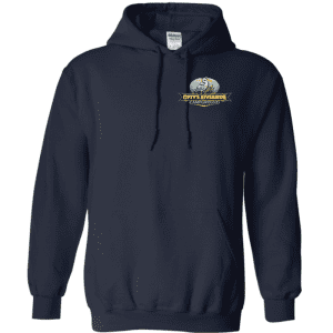 G185 Gildan Heavy Blend 8 oz., 50/50 Hooded Sweatshirt - Navy