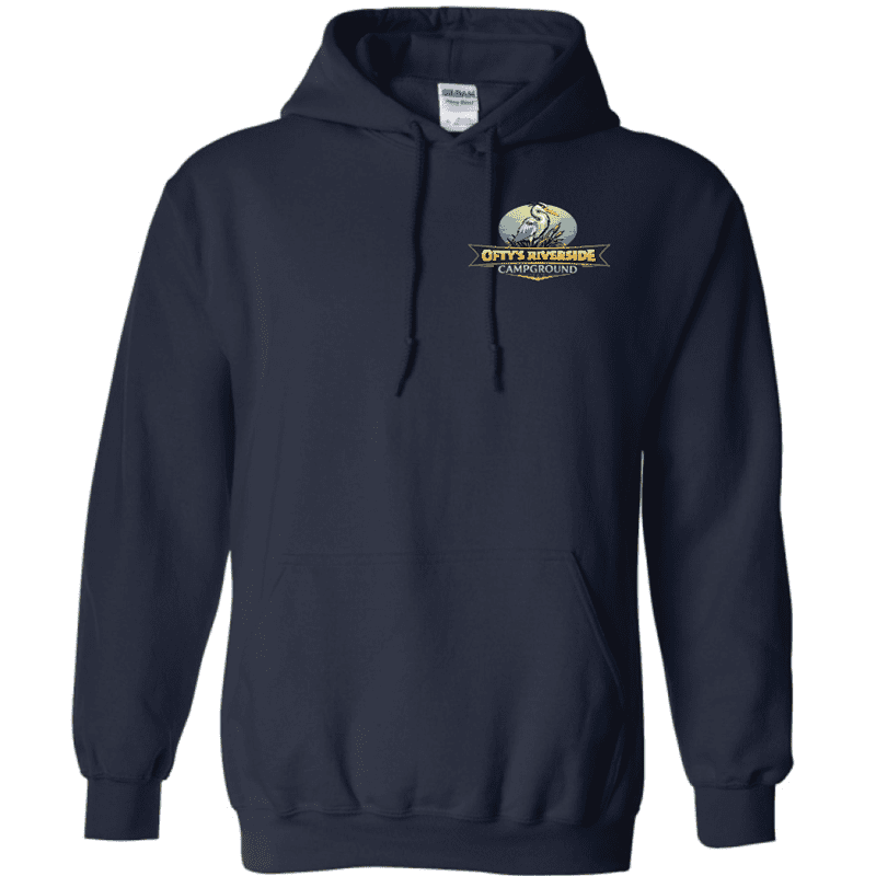 G185 Gildan Heavy Blend 8 oz., 50/50 Hooded Sweatshirt - Navy