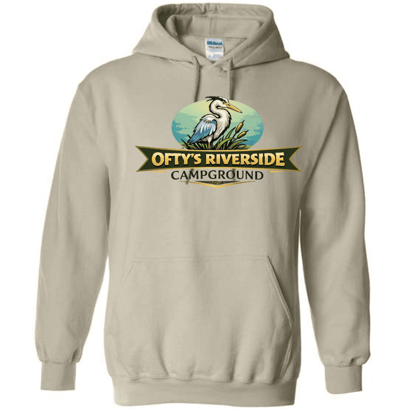 G185 Gildan Heavy Blend 8 oz., 50/50 Hooded Sweatshirt - Sand
