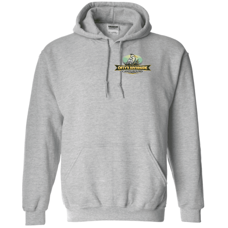 G185 Gildan Heavy Blend 8 oz., 50/50 Hooded Sweatshirt - Sport Grey